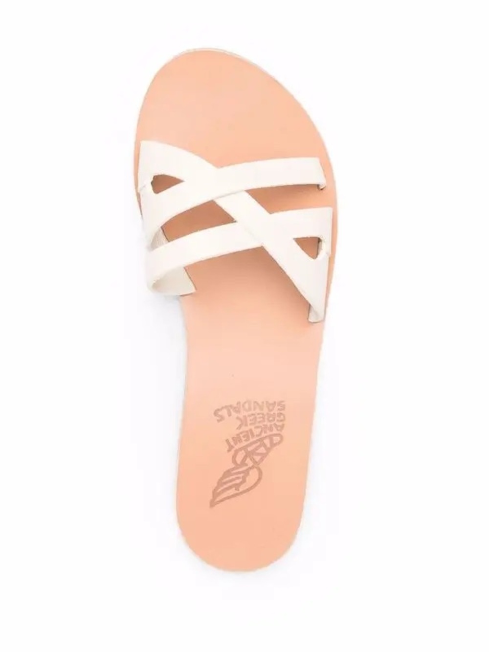 off-white Ancient Greek Apiron Leather Sandals